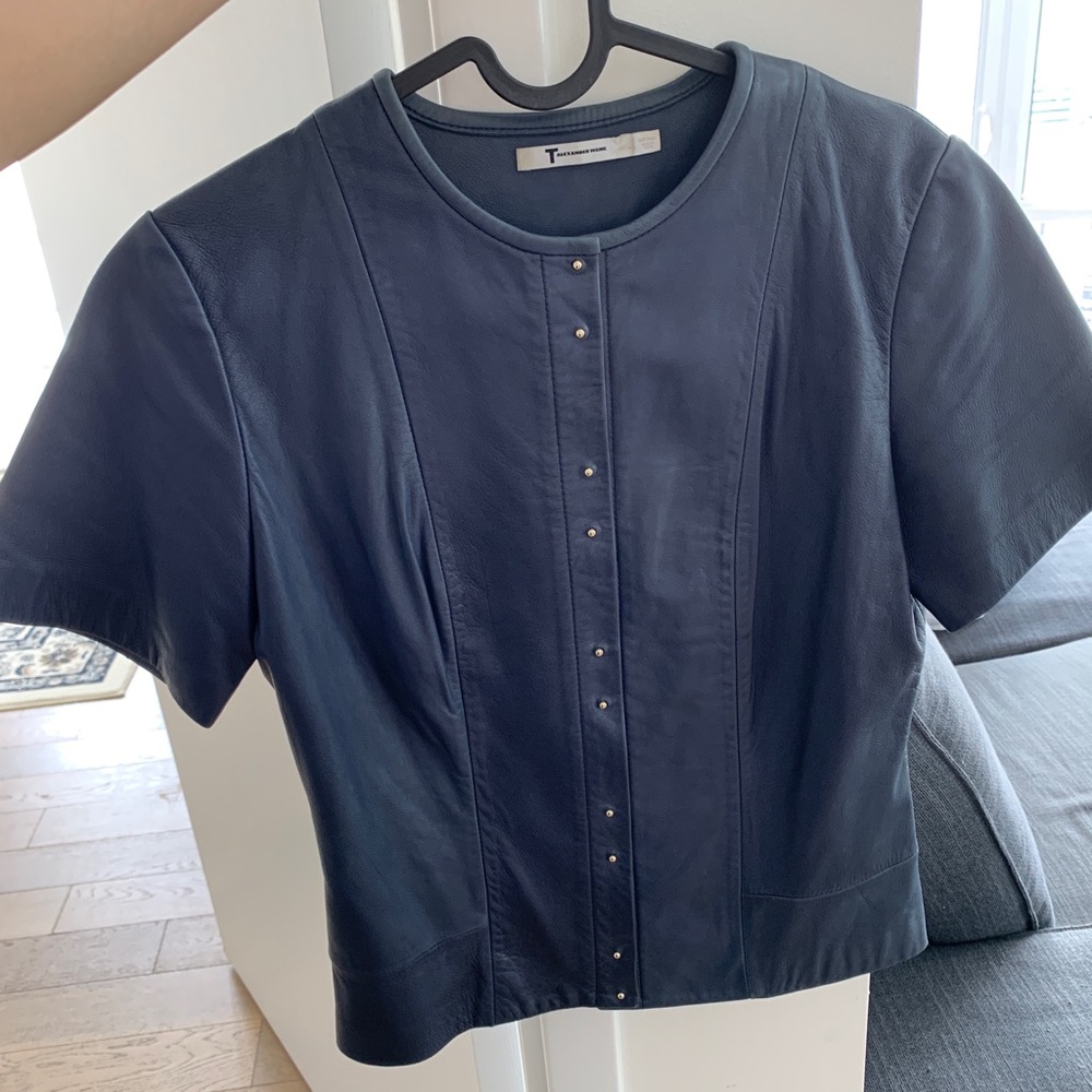 Alexander Wang leather top